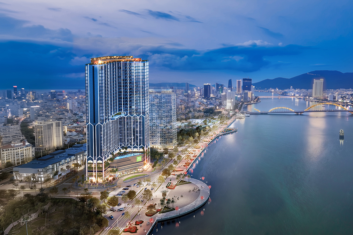 Phối cảnh Gem Tower Residences Đà Nẵng (Căn Hộ Gem Tower Hotel & Residence Đà Nẵng)
